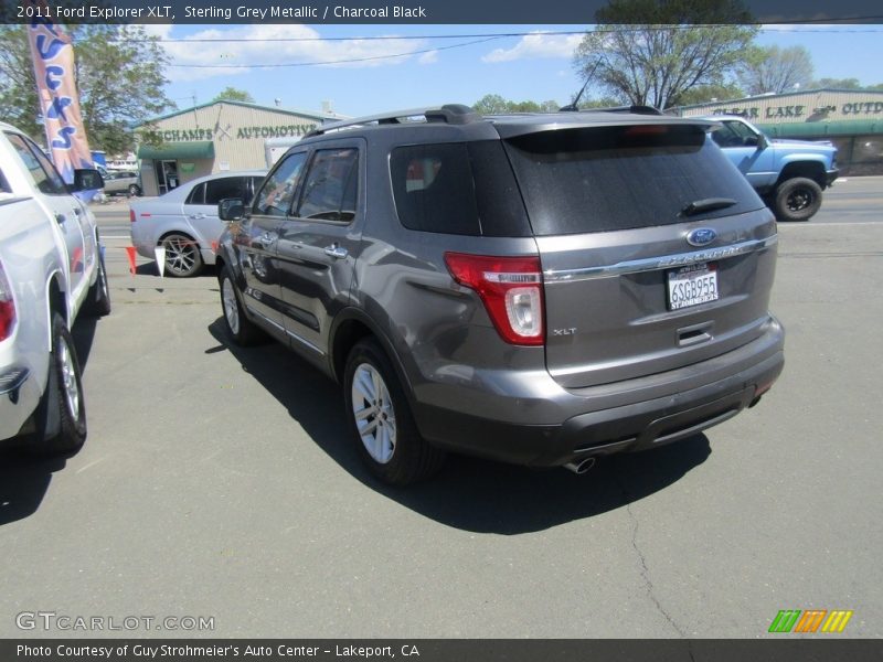 Sterling Grey Metallic / Charcoal Black 2011 Ford Explorer XLT