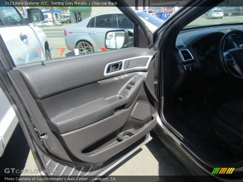Sterling Grey Metallic / Charcoal Black 2011 Ford Explorer XLT