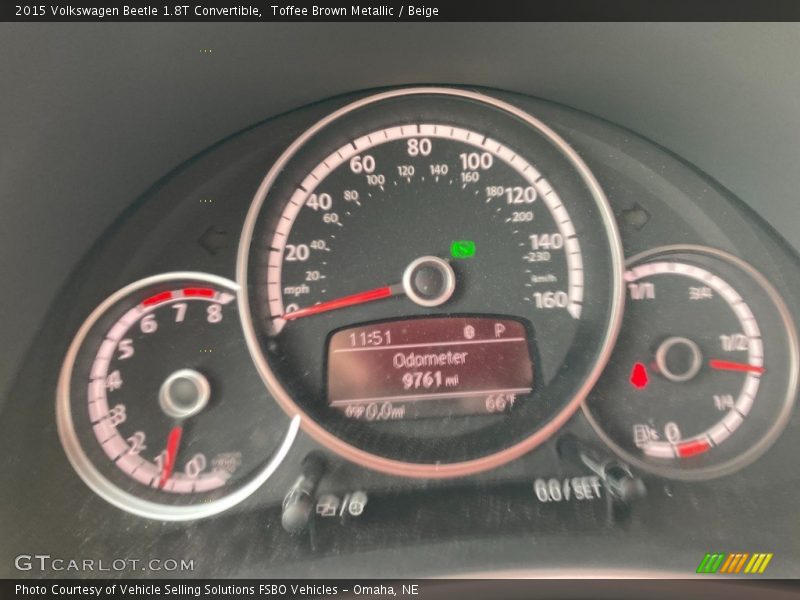  2015 Beetle 1.8T Convertible 1.8T Convertible Gauges