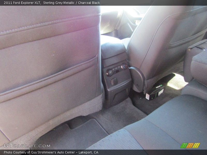 Sterling Grey Metallic / Charcoal Black 2011 Ford Explorer XLT