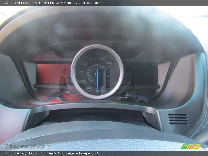 Sterling Grey Metallic / Charcoal Black 2011 Ford Explorer XLT