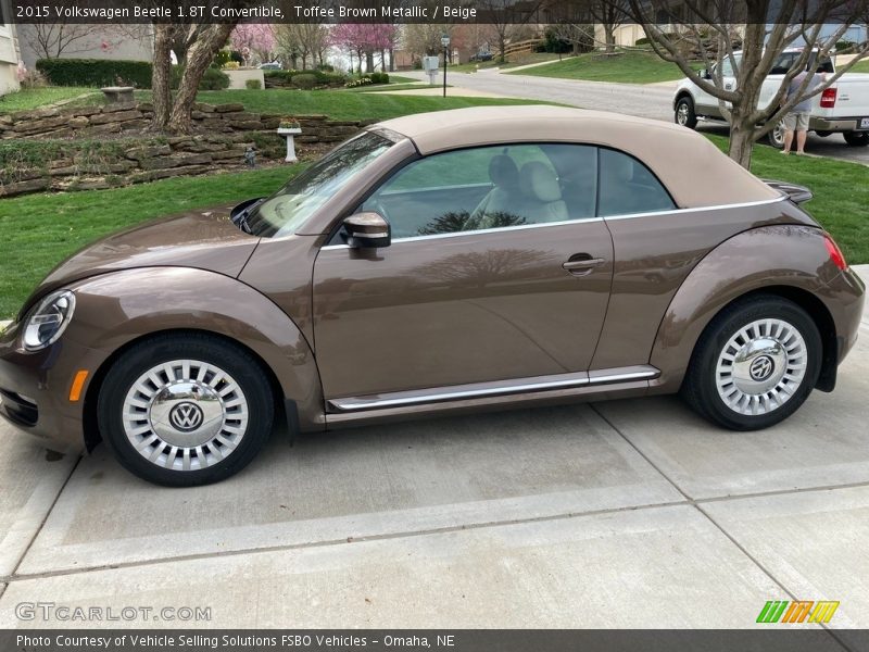  2015 Beetle 1.8T Convertible Toffee Brown Metallic