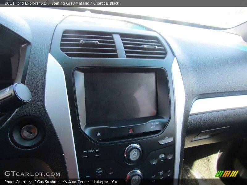 Sterling Grey Metallic / Charcoal Black 2011 Ford Explorer XLT