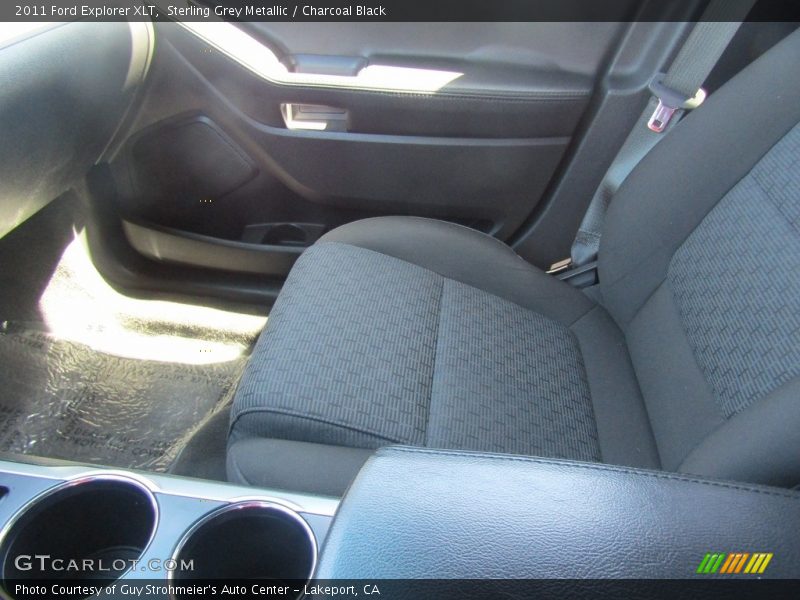 Sterling Grey Metallic / Charcoal Black 2011 Ford Explorer XLT