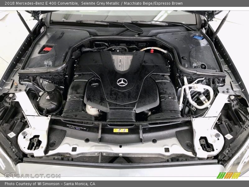  2018 E 400 Convertible Engine - 3.0 Liter Turbocharged DOHC 24-Valve VVT V6