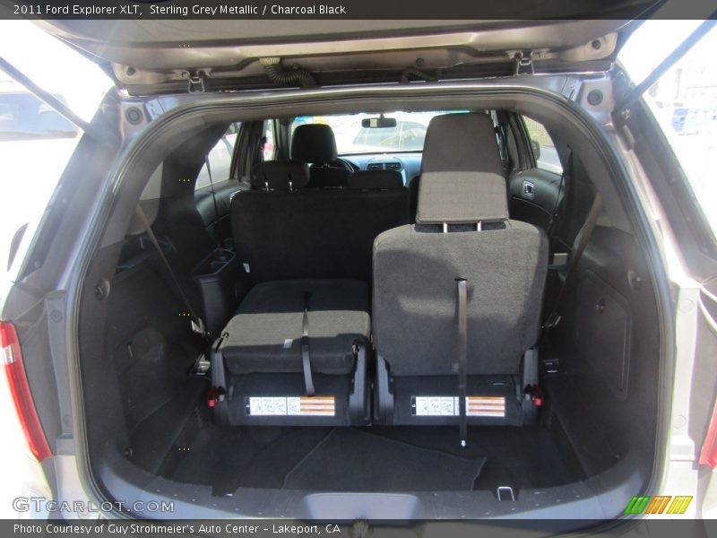 Sterling Grey Metallic / Charcoal Black 2011 Ford Explorer XLT