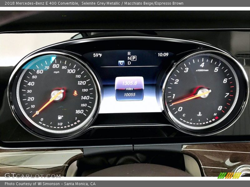  2018 E 400 Convertible 400 Convertible Gauges