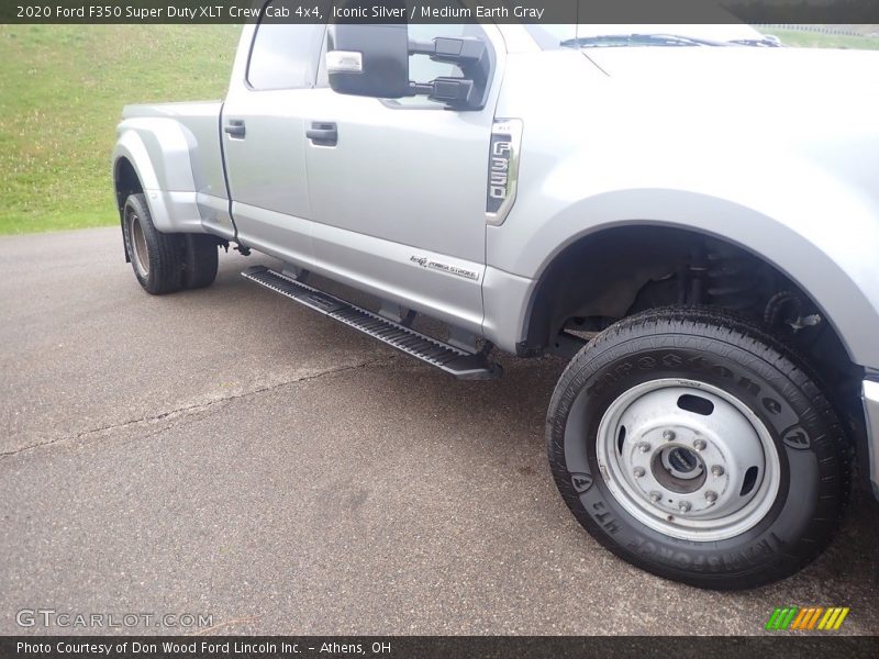 Iconic Silver / Medium Earth Gray 2020 Ford F350 Super Duty XLT Crew Cab 4x4