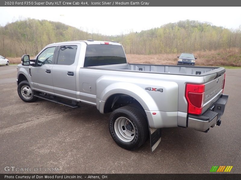 Iconic Silver / Medium Earth Gray 2020 Ford F350 Super Duty XLT Crew Cab 4x4