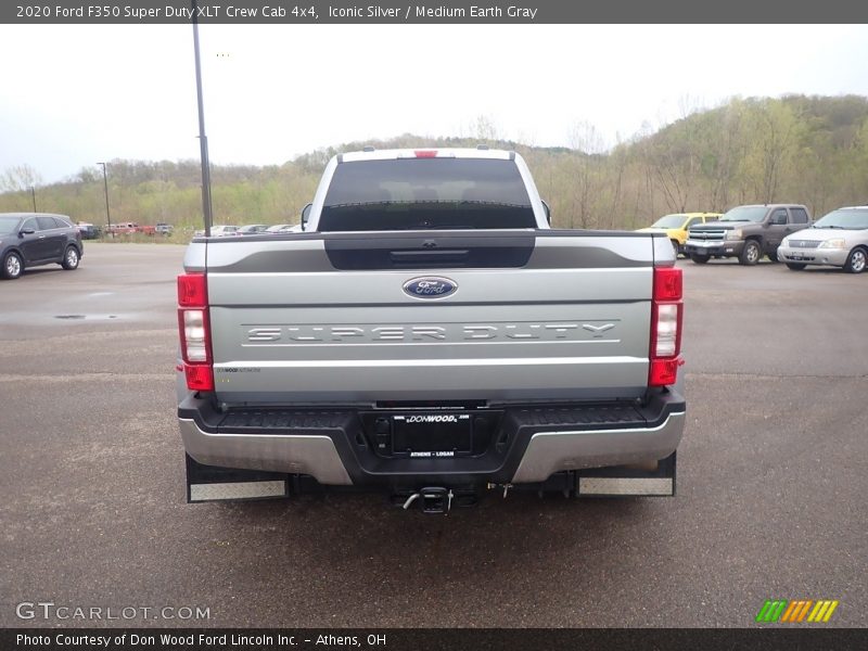 Iconic Silver / Medium Earth Gray 2020 Ford F350 Super Duty XLT Crew Cab 4x4