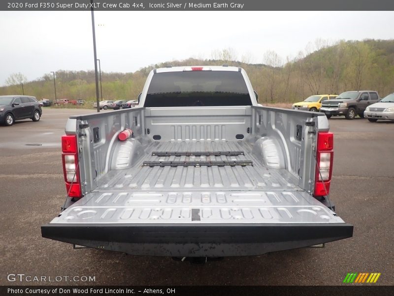 Iconic Silver / Medium Earth Gray 2020 Ford F350 Super Duty XLT Crew Cab 4x4