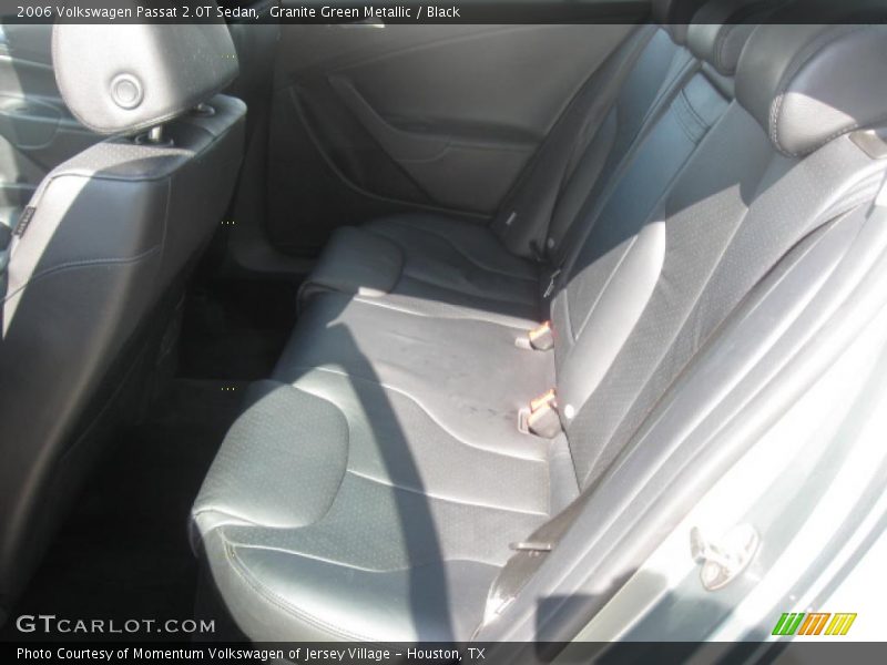Granite Green Metallic / Black 2006 Volkswagen Passat 2.0T Sedan