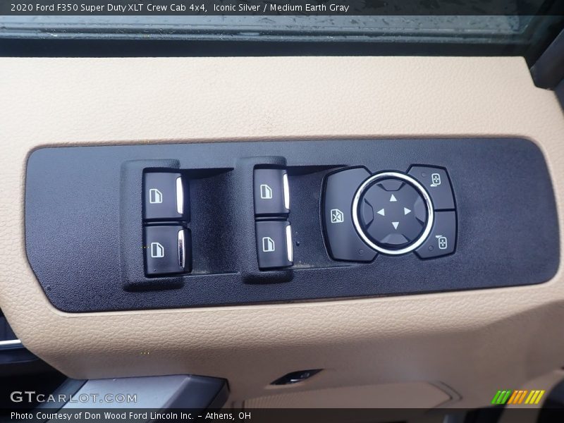 Iconic Silver / Medium Earth Gray 2020 Ford F350 Super Duty XLT Crew Cab 4x4