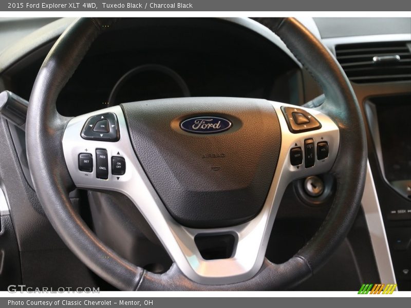 Tuxedo Black / Charcoal Black 2015 Ford Explorer XLT 4WD