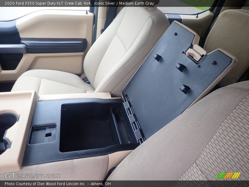 Iconic Silver / Medium Earth Gray 2020 Ford F350 Super Duty XLT Crew Cab 4x4