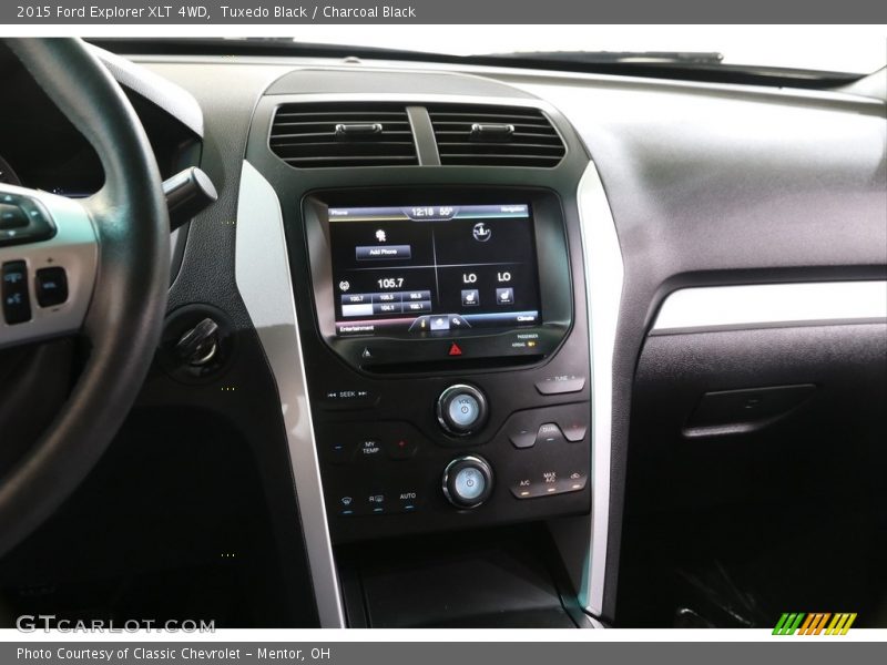 Tuxedo Black / Charcoal Black 2015 Ford Explorer XLT 4WD