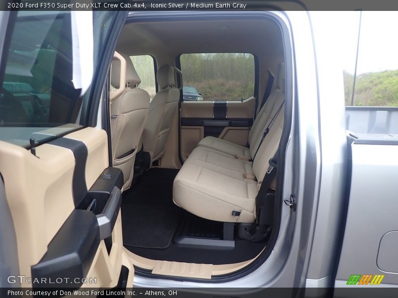 Iconic Silver / Medium Earth Gray 2020 Ford F350 Super Duty XLT Crew Cab 4x4