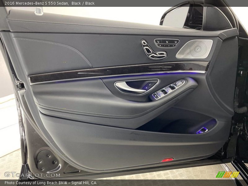 Black / Black 2016 Mercedes-Benz S 550 Sedan