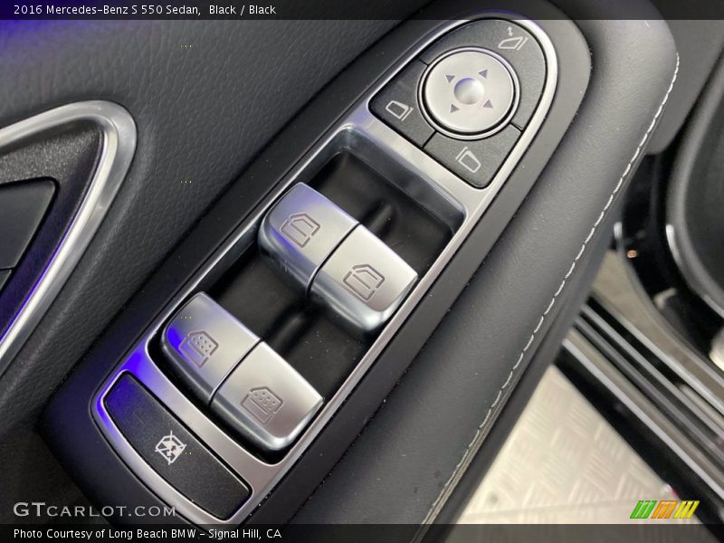 Black / Black 2016 Mercedes-Benz S 550 Sedan