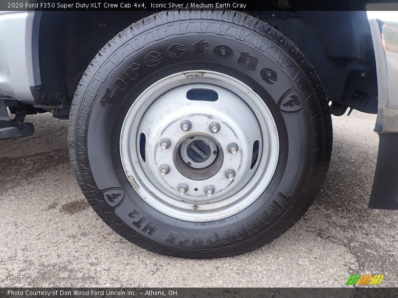 Iconic Silver / Medium Earth Gray 2020 Ford F350 Super Duty XLT Crew Cab 4x4