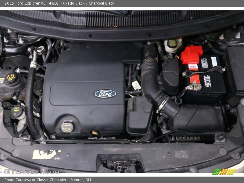 Tuxedo Black / Charcoal Black 2015 Ford Explorer XLT 4WD