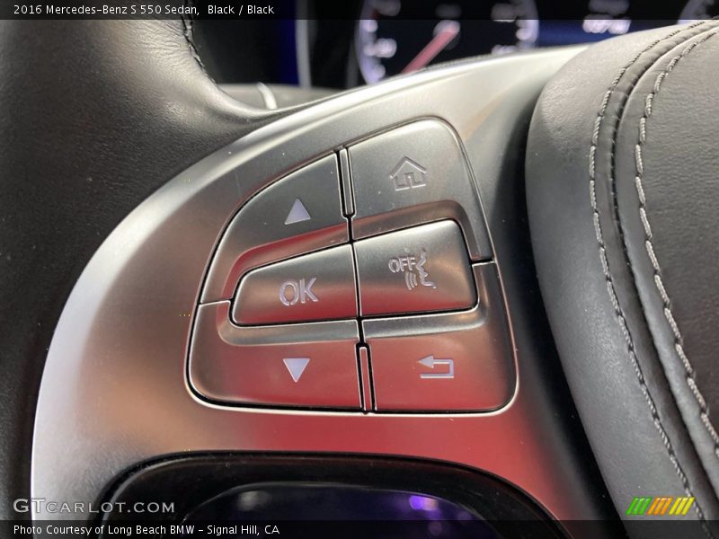 Black / Black 2016 Mercedes-Benz S 550 Sedan