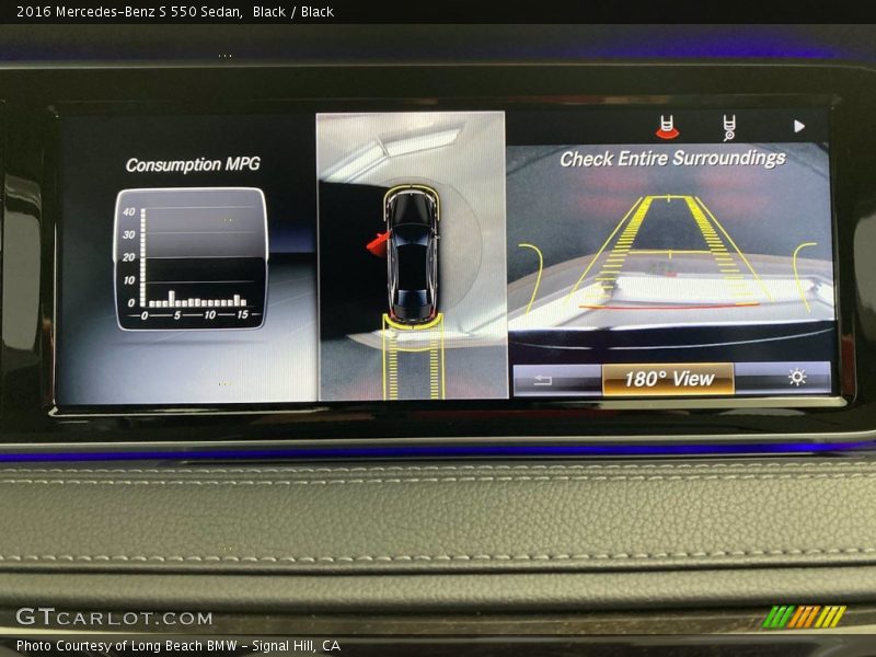 Black / Black 2016 Mercedes-Benz S 550 Sedan