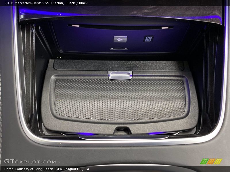 Black / Black 2016 Mercedes-Benz S 550 Sedan