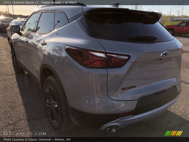 Pewter Metallic / Jet Black 2021 Chevrolet Blazer LT