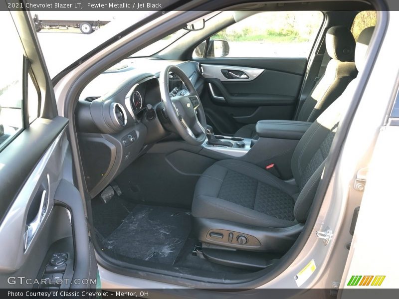 Pewter Metallic / Jet Black 2021 Chevrolet Blazer LT