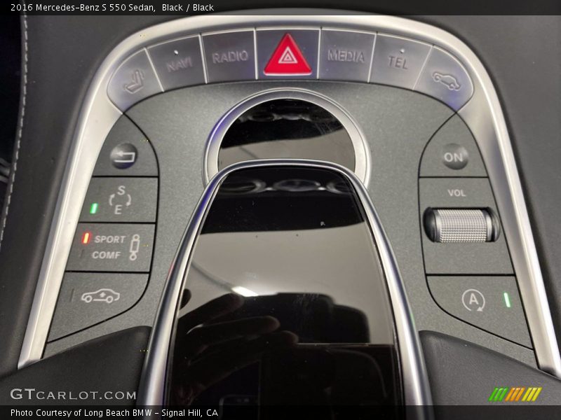 Black / Black 2016 Mercedes-Benz S 550 Sedan