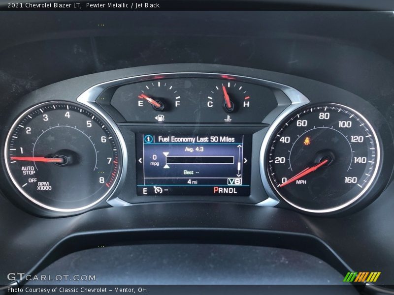 Pewter Metallic / Jet Black 2021 Chevrolet Blazer LT