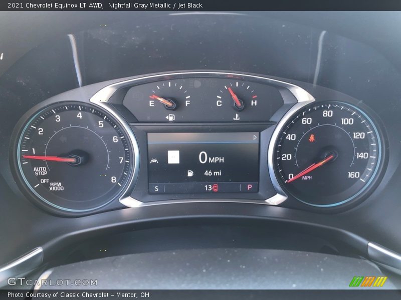 Nightfall Gray Metallic / Jet Black 2021 Chevrolet Equinox LT AWD