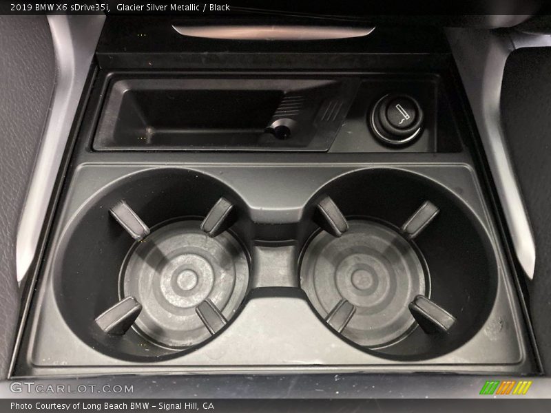 Glacier Silver Metallic / Black 2019 BMW X6 sDrive35i