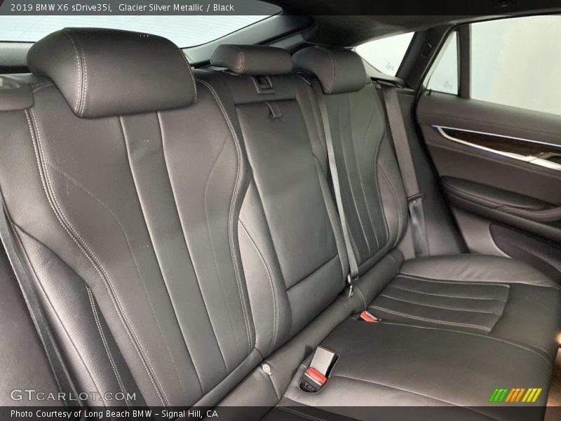 Rear Seat of 2019 X6 sDrive35i