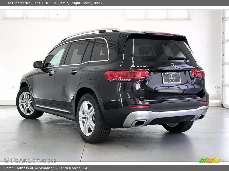 Night Black / Black 2021 Mercedes-Benz GLB 250 4Matic