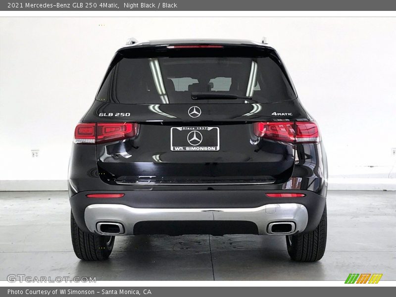 Night Black / Black 2021 Mercedes-Benz GLB 250 4Matic