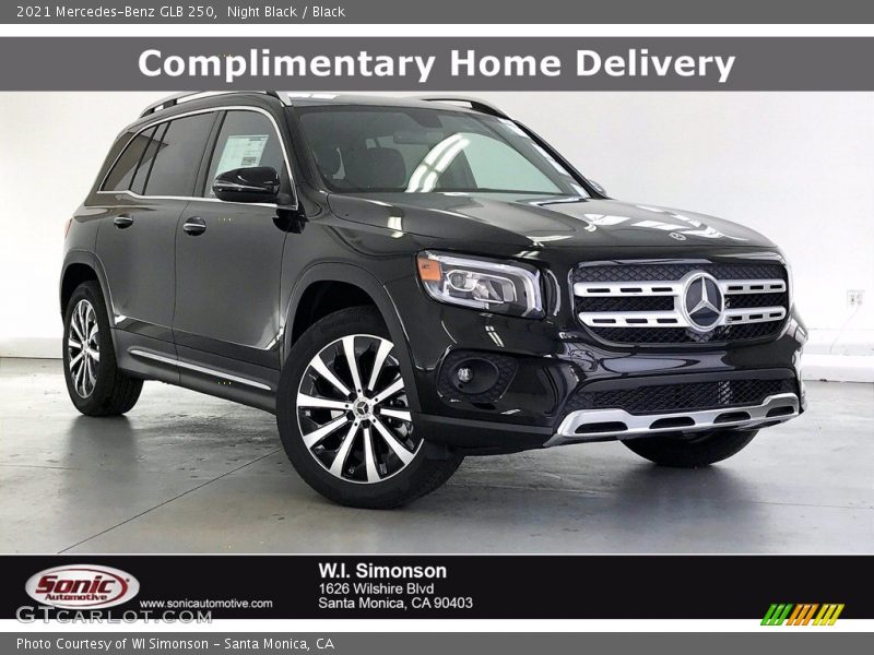 Night Black / Black 2021 Mercedes-Benz GLB 250