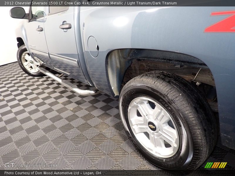 Graystone Metallic / Light Titanium/Dark Titanium 2012 Chevrolet Silverado 1500 LT Crew Cab 4x4