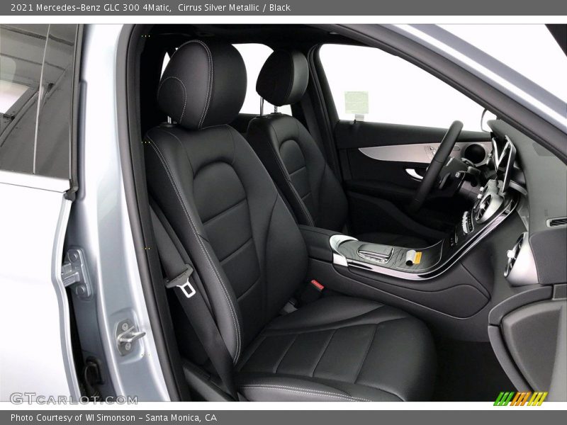 Cirrus Silver Metallic / Black 2021 Mercedes-Benz GLC 300 4Matic