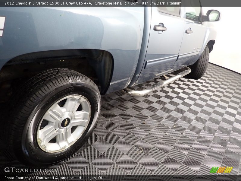 Graystone Metallic / Light Titanium/Dark Titanium 2012 Chevrolet Silverado 1500 LT Crew Cab 4x4