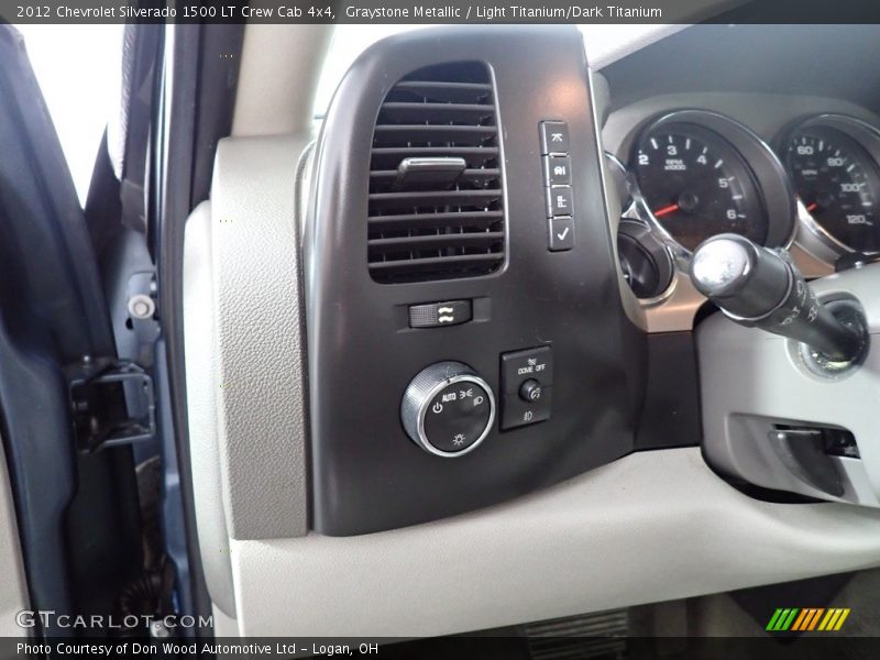Graystone Metallic / Light Titanium/Dark Titanium 2012 Chevrolet Silverado 1500 LT Crew Cab 4x4