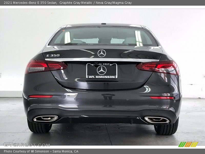 Graphite Gray Metallic / Neva Gray/Magma Gray 2021 Mercedes-Benz E 350 Sedan