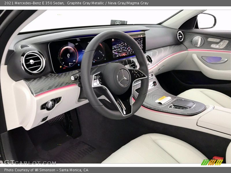Graphite Gray Metallic / Neva Gray/Magma Gray 2021 Mercedes-Benz E 350 Sedan