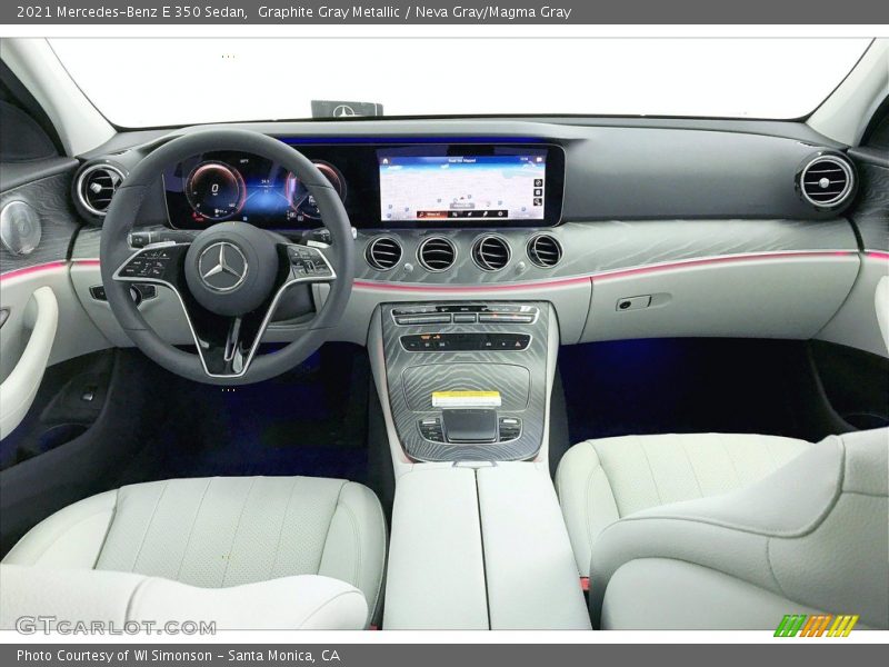 Graphite Gray Metallic / Neva Gray/Magma Gray 2021 Mercedes-Benz E 350 Sedan