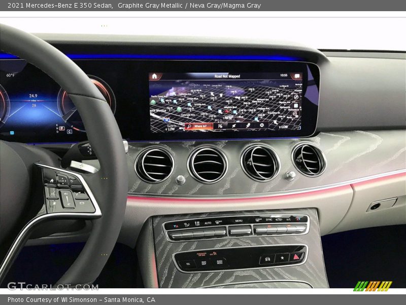 Graphite Gray Metallic / Neva Gray/Magma Gray 2021 Mercedes-Benz E 350 Sedan
