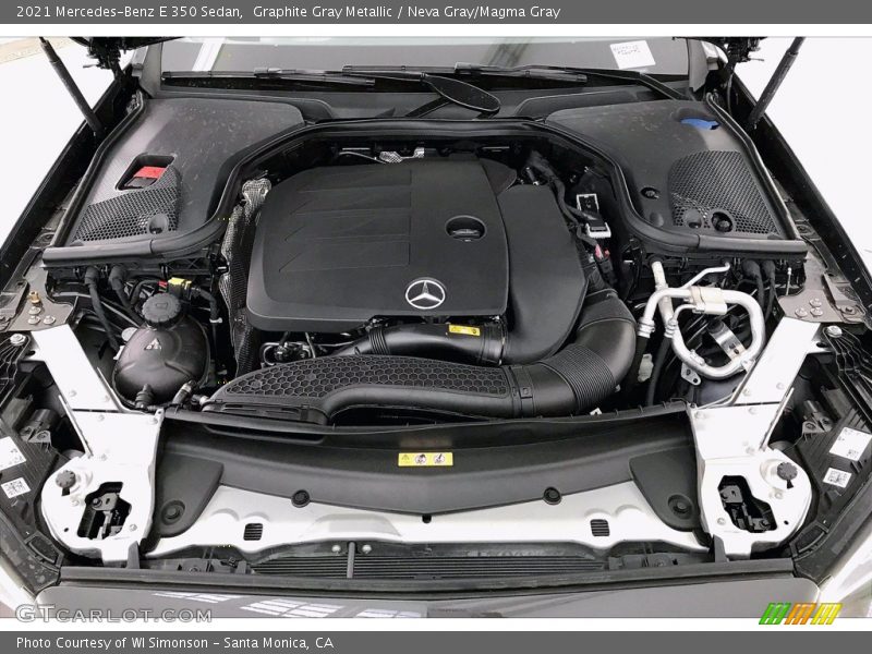 Graphite Gray Metallic / Neva Gray/Magma Gray 2021 Mercedes-Benz E 350 Sedan