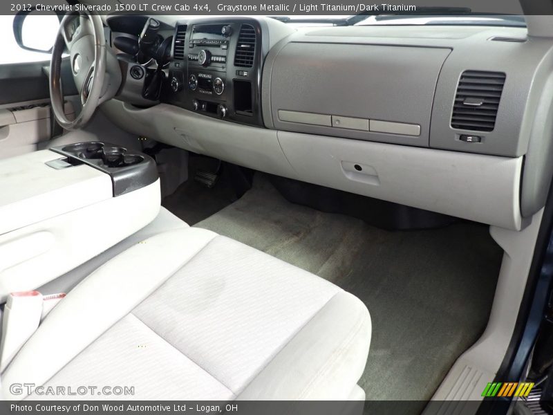 Graystone Metallic / Light Titanium/Dark Titanium 2012 Chevrolet Silverado 1500 LT Crew Cab 4x4