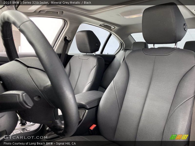 Mineral Grey Metallic / Black 2018 BMW 3 Series 320i Sedan