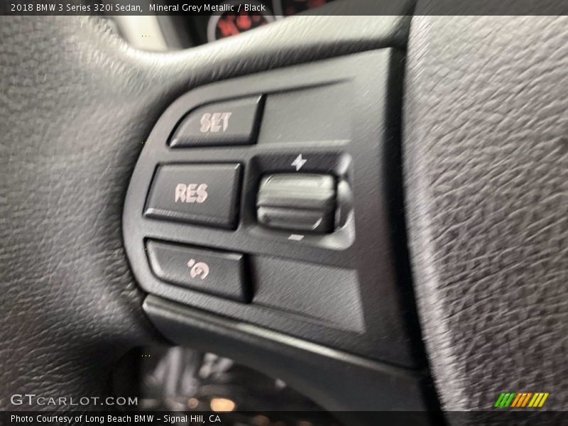 Mineral Grey Metallic / Black 2018 BMW 3 Series 320i Sedan